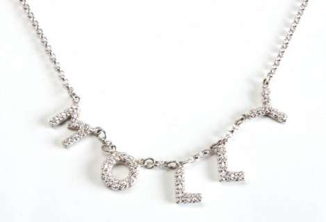 Lot 421 - BRITTANY MURPHY UPTOWN GIRLS DIAMOND NECKLACE