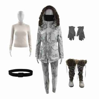 Red One Gryla/Blue Screen Worn Belt, Boots, Snow Jacket, Snow Camo Pants, Knit Gator, Turtleneck & Gloves Ch 1 Sc 33pt1-60 | VIP Fan Auctions