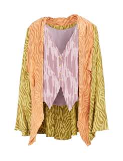 The Golden Palace - Blanche Devereaux (Rue McClanahan) "Promotional Considerations" Tiger Stripe Ensemble