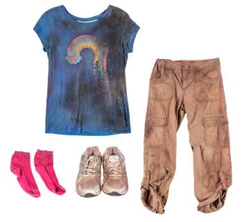 The Walking Dead Sophia Production-Worn Complete Walker Costume From Death Scene (4 Pieces) – Season 2, Episodes 7-8 – AMC LOA | Goldin