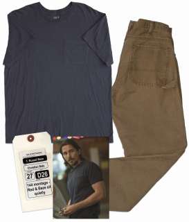 Christian Bale Screen-Worn Hero Wardrobe From ‘‘Out of the Furnace‘‘