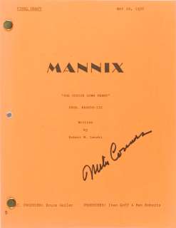 Lot #549 - Mannix: Mike Connors