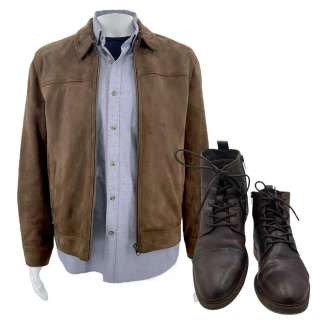 Heart Eyes Detective Zeke Hobbs (Devon Sawa) Screen Worn Jacket, Button-Up Shirt, Shirt & Boots Ch 1 | VIP Fan Auctions