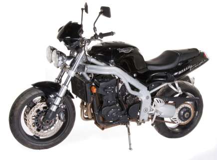 Tom Cruise ’Ethan Hunt’ stunt SFX Triumph Speed Triple motorcycle from Mission: Impossible 2. | Profiles in History