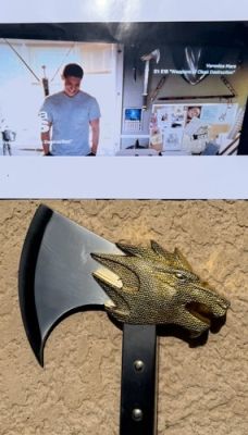 Veronica Mars Original Screen Used METAL AXE -Movie Prop-Premiere Prop NO COA | eBay US (Buy It Now)
