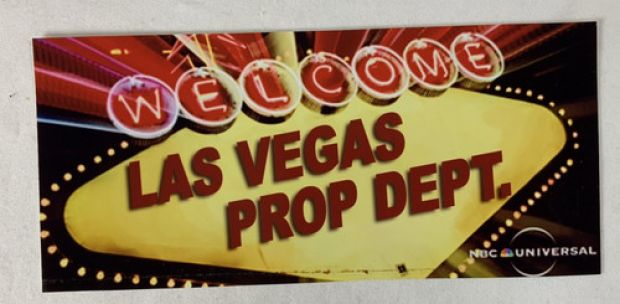 Las Vegas TV Show Prop Dept Cast Film Crew Parking Card Josh Duhamel 9" x 4" | eBay US (Buy It Now)