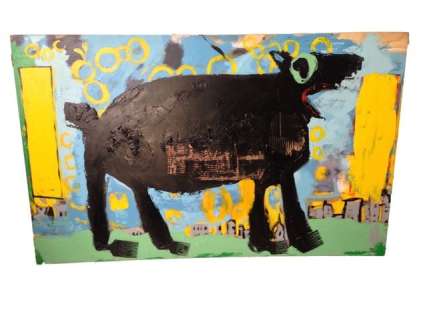 Lot 84 - The Upside Pdell (Kevin Hart) Stage 3 Painting Movie Props