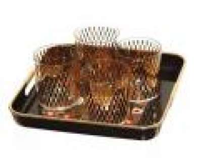 Mad Men - Lot 920 - Bert‘s Office Asian Print Tray with Glasses