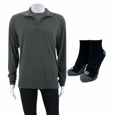 Lot #257: Poker Face Season 2 Rodney (Jason Ritter) Screen Worn Sweater, Tank Top, Compression Shorts & Socks Ch 3 Sc Multiple Ep 210