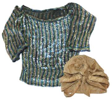 Diana Ross Shirt, Hat & Wig From ’’Lady Sings the Blues’’ -- Ross Was Nominated for a Best Actress Academy Award for the Role | Nate Sanders