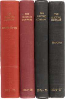 Group of (4) Bound Scripts for The Electric Company. | Heritage