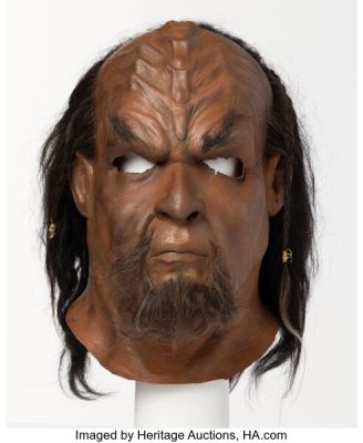 Star Trek Franchise (1997-2007), Latex Klingon Mask. | Heritage