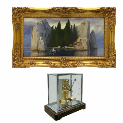 Lot 33: Onslaught Hans Kammler Screen Used Clock & Art | VIP Fan Auctions