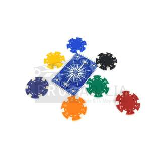 Lot 426 - Molly‘s Game (STX FIlms, 2017) - Viper Room Poker Chips and Blue Card (0213)