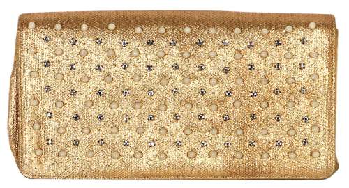 Marilyn Monroe "Seven Year Itch" Owned & Used Gold-Tone and Pearl Clutch Purse | Gotta Have Rock and Roll