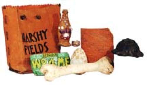 "Marshy Fields" shopping bag from "The Flintstones". | Profiles in History