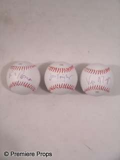 Signed Baseball Lot (Ray Romano/Jon Voight/Vern Troyer) Memorabilia | Premiere Props