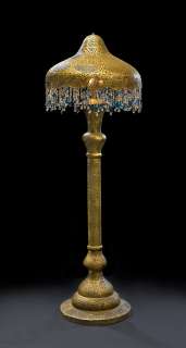 A Moroccan-style gilt and painted metal floor lamp from Casablanca | Bonhams