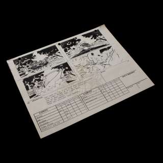 Back to the Future - Original Production Used Storyboard - 23-29 | Icons of Pop Culture