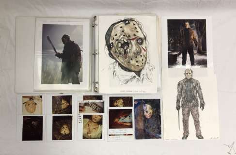 "Freddy vs Jason" Movie - Collectible Jason & Victims on-set photographs folder | Direct Liquidation