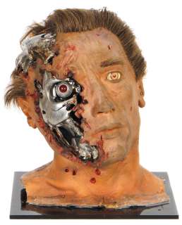 Arnold Schwarzenegger Screen Used "T-800 Terminator" Head Prop From "Terminator 2: Judgment Day" | Gotta Have Rock and Roll