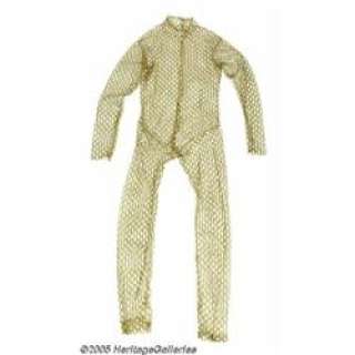 Gold Fishnet Jumpsuit from "Star Trek." This lot in Gold Fishnet Jumpsuit from "Star Trek." | Heritage