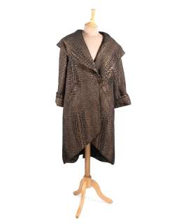The Children Act: A screen-used bronze brocade evening coat worn by Emma Thompson for her role as ’Fiona Maye’, Toledo Productions, 2017, | Bonhams