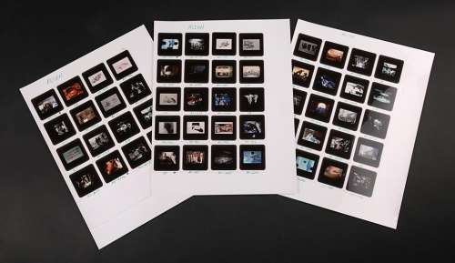 Alien & Aliens Collection Auction | Three Colour Contact Sheets | Propstore