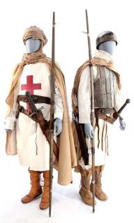 Robin Hood (2018) | Crusader Fight and Flashback Costumes with Weaponry | Propstore