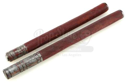 Marvel’s Daredevil (Tv Series) | Benjamin ’Dex’ Poindexter’s Stunt Separated Foam Rubber Billy Clubs | Propstore