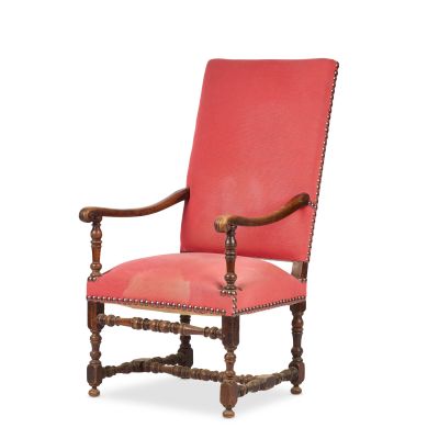 Lot 28 - A French 19th century walnut armchairIn the Louis XIV style | Bonhams