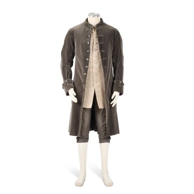 Lot 262 - A formal suit worn by Jamie Season 5, Episode 6, ’Better to Marry Than Burn’ 3 | Bonhams