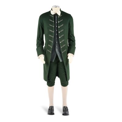 Outlander | Lord John Grey’s dark green formal ensemble Season 7, Episode 14, ’Ye Dinna Get Used To It’ 7 | Bonhams
