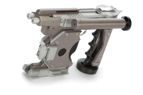 Lot 1610 - Frederic Lehne "Ranse Burgess" working laser pistol prop from Firefly.