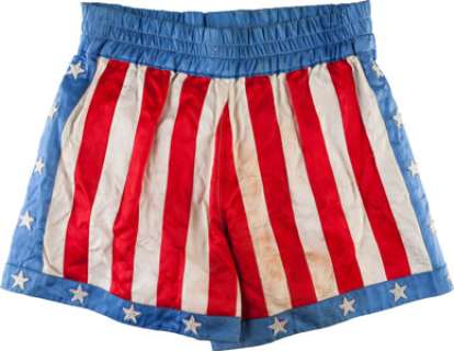 A Pair of Boxing Trunks from "Rocky IV."... | Heritage