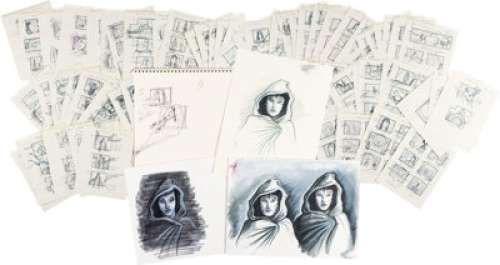 Large Collection (100+) of Sketches and Storyboards from Xena: Warrior Princess and Hercules: The Legendary Journeys (Universal TV, 1995-2001). (Total: 16 Items)