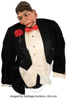 Spitting Image (ITV, 1984-1996), "Ronald Reagan" Caricature Puppet.