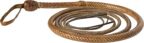 Indiana Jones and the Temple of Doom (Paramount, 1984), Harrison Ford "Indiana Jones" Signature Bullwhip.