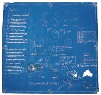 Mythbusters | Episode "Buried Alive" (2003, E5): Episode Blueprint - 101 Uses for Cola | Propstore