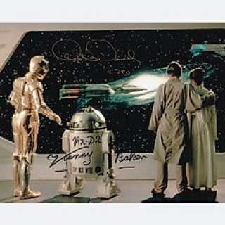 Star Wars | Star Wars - Signed by Anthony Daniels (C-3PO) and Kenny Baker (+) (R2-D2) | Catawiki