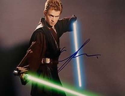 Star Wars | Star Wars - Hayden Christensen - Signed Photo ( 20x25 cm ) with COA | Catawiki