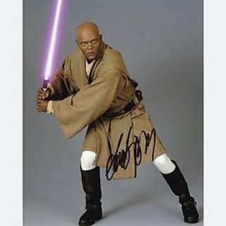 Star Wars Episode I: the Phantom Menace | Star Wars Episode I: The Phantom Menace - Signed by Samuel L. Jackson (Mace Windu) | Catawiki