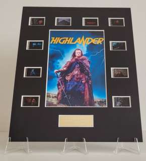 Highlander | Highlander - Framed Film Cell Display with COA | Catawiki
