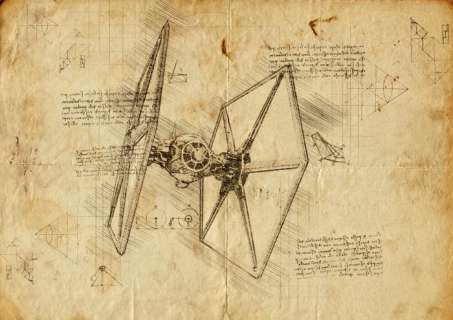 Boriani - Star Wars - Tie Fight, Da Vinci Series - limited edition 5/5 - Prima edizione | Catawiki