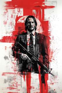 Artxlife - Jonh Wick Red Rifle [XXL] | Catawiki