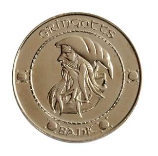 Harry Potter Gringott’s Silver Sickle Prop Coin. | Van Eaton Galleries