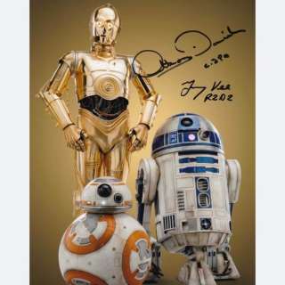 Star Wars - Signed by Anthony Daniels (C-3PO) and Jimmy Vee (R2-D2) | Catawiki