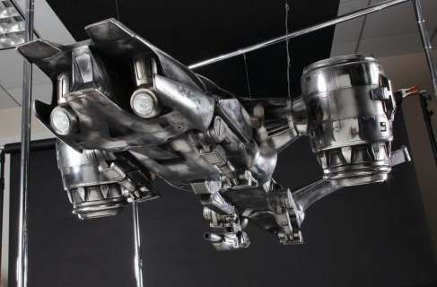 Screen-used flying Hunter/Killer from Terminator 2: Judgment Day | Profiles in History