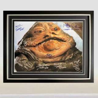 Star Wars Episode VI: Return of the Jedi - Huge Jabba The Hutt - Multi Signed By 7 Performers | Catawiki