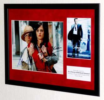 James Bond 007: Casino Royale - Eva Green & Richard Sammel (Vesper Lynd & Adolph Gettler) Framed, signed, COA & Sticker B’bc | Catawiki